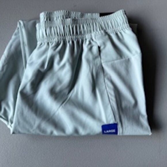 Men's Adidas Workout / Lounge Pants, Light Gray, Size L - Picture 2 of 5